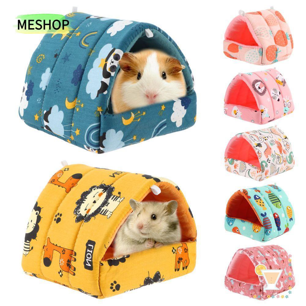 MESHOPTH Hamster House Soft Mini Cage Winter Rabbit Squirrel Warm Mat