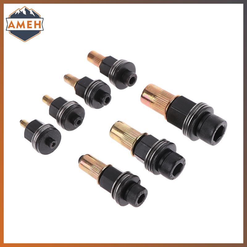 Technicolorepic 11 ชิ้น/เซ็ต M3 M4 M5 M6 M8 M10 M12 Hand Manual Riveter Nut อะแดปเตอร์เครื่องมือสําห