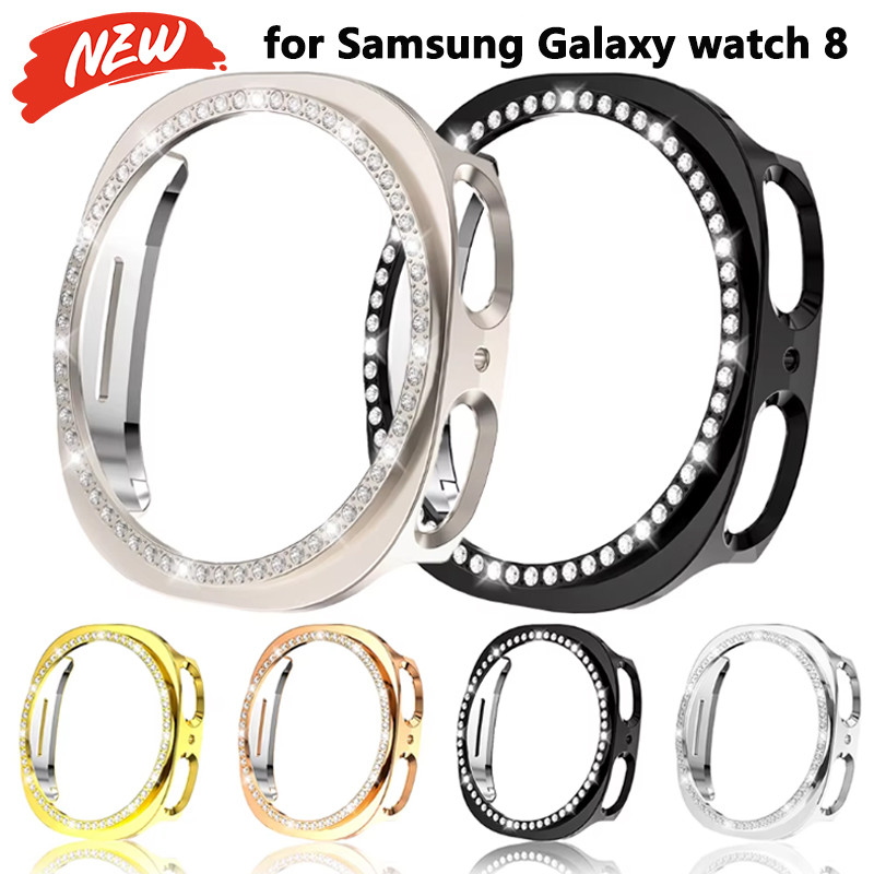 Bling สําหรับ Samsung Galaxy Watch 8 ผู้หญิง Hollowed out สําหรับ Galaxy 8 40 มม.44 มม.