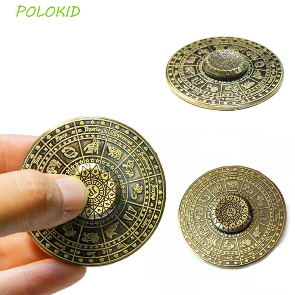 KIDSYFMAX ราศี Fidget Spinner, Smooth Destiny เข็มทิศ Astrolabe Fidget Spinner, Fidget Spinner หมุน 