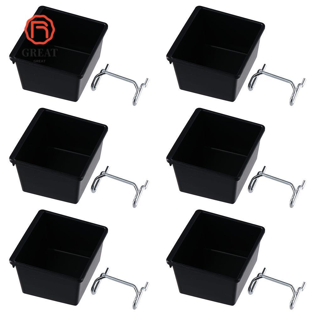 GREAT Pegboard Bins, ตะขอ PP Pegboard, อุปกรณ์จัดระเบียบ