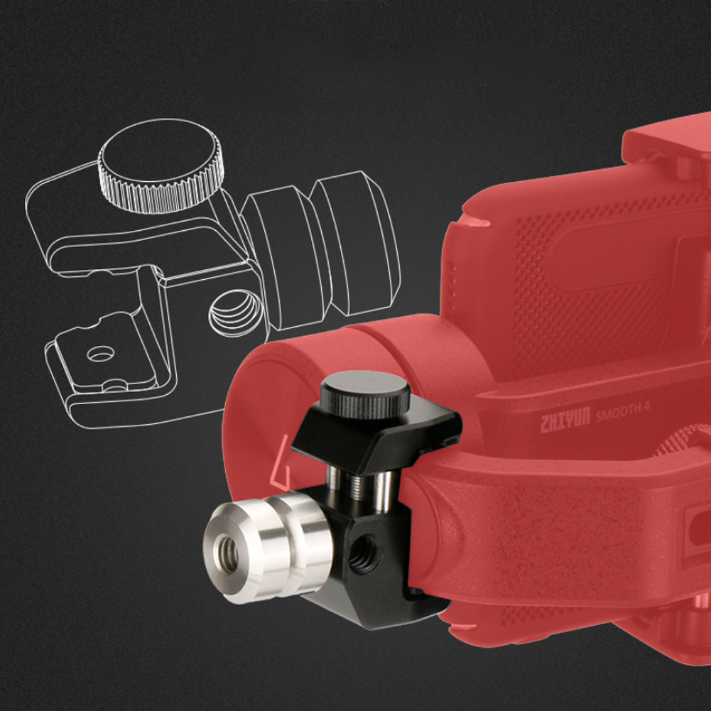 Counterweight Mount Universal Gimbal Counterbalance 3 หลุมสแตนเลสสําหรับ DJI OSMO Mobile2 ZHIYUN Smo