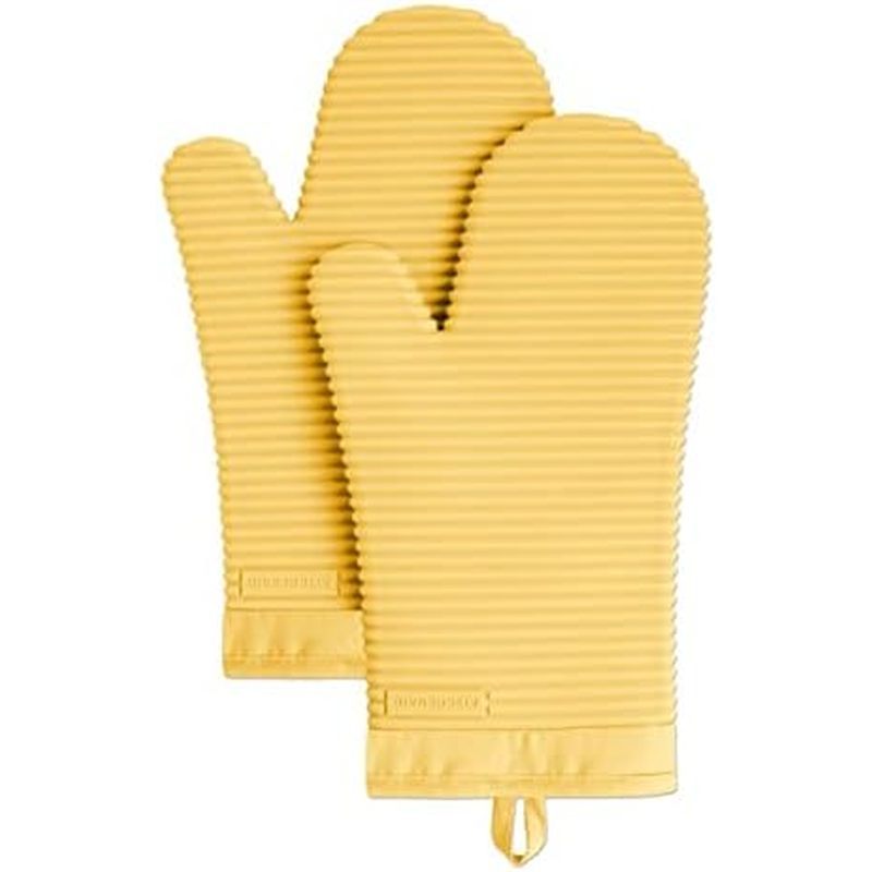 KITCHENAID ชุดนวมเตาอบซิลิโคนอ่อนนุ่มยาง 2 แพ็ค 7.5"x13" มิลค์เชค