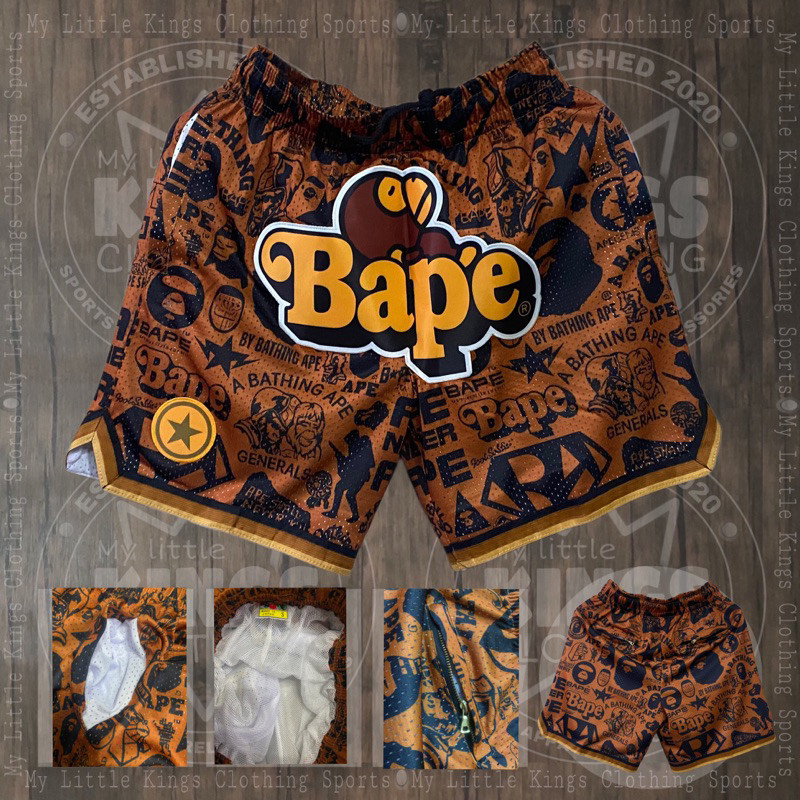 กางเกงขาสั้น MLKC Bape Just Don