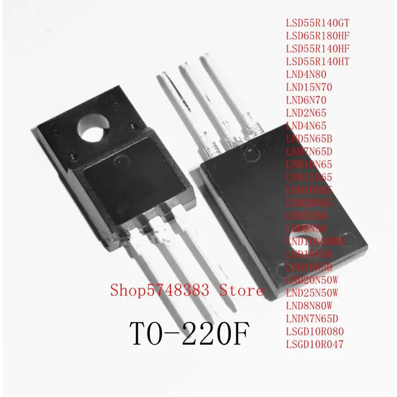 1-5 LND12N65 LND16N65 LND20N65 LND5N50 LND9N50 LND10N50WB LND16N50 LND18N50 LND20N50W LND20N50W LND8