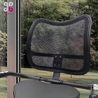 เบาะพนักพิงจักรยานตาข่าย ติดตั้งง่าย เพื่ออากาศและการออกกำลั…