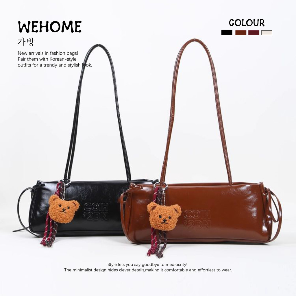 WEHOME กระเป๋าสะพายไหล่ สไตล์เกาหลี เหมาะสำหรับทุกโอกาส ซีรีย์สีพาสเทล