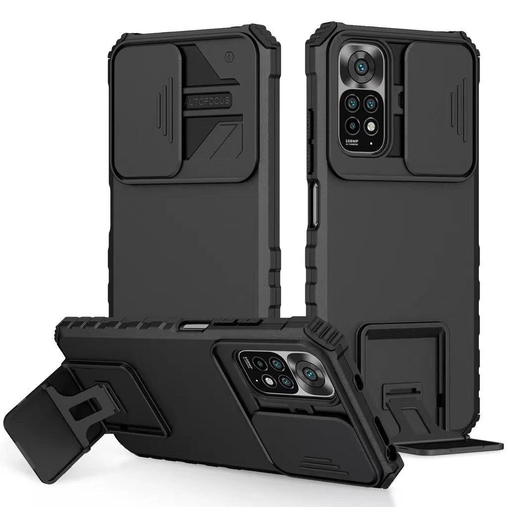 ⚡️ส่งจากไทย⚡️03เคสกันกระแทก กันรอยกล้อง Realme C11 2021 C12 C15 C17 C21Y C21Y เคสตั้งได้