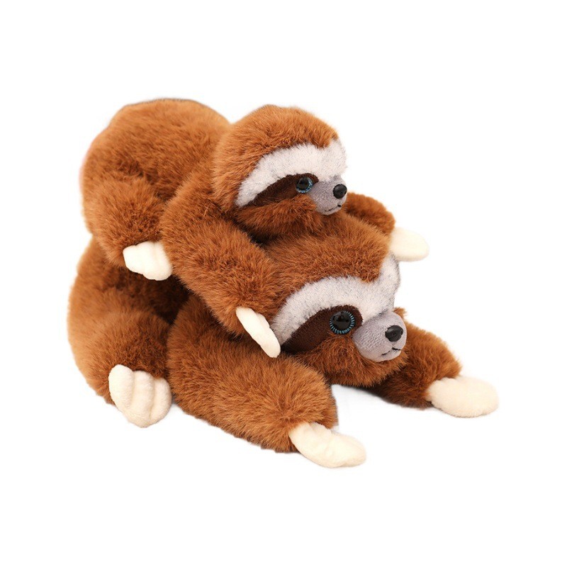 ตุ๊กตา Sloth การ์ตูน Creative Zoo Wombat หมอนตุ๊กตาของเล่นตุ๊กตา Muppet