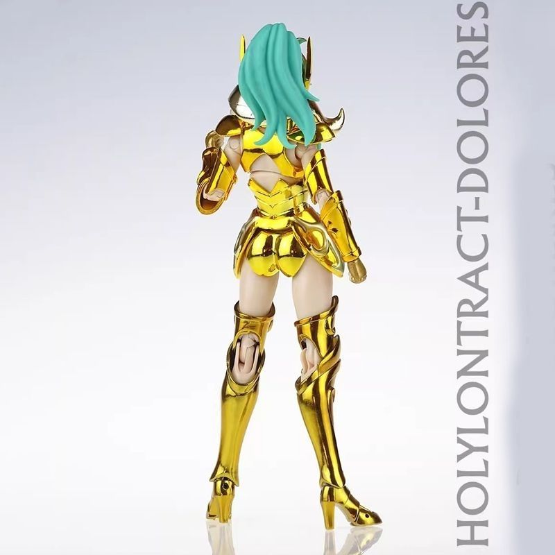 รับโค้ดส่วนลด/GT Sacred Retract Golden Female Fighter Aries Dolores Saint Seiya Figure