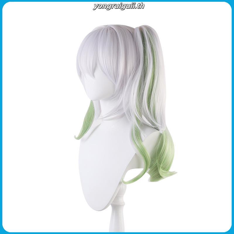 Alittlesearch11 Genshin Impact Nahida วิกผมคอสเพลย์ ทนความร้อน 50 ซม.