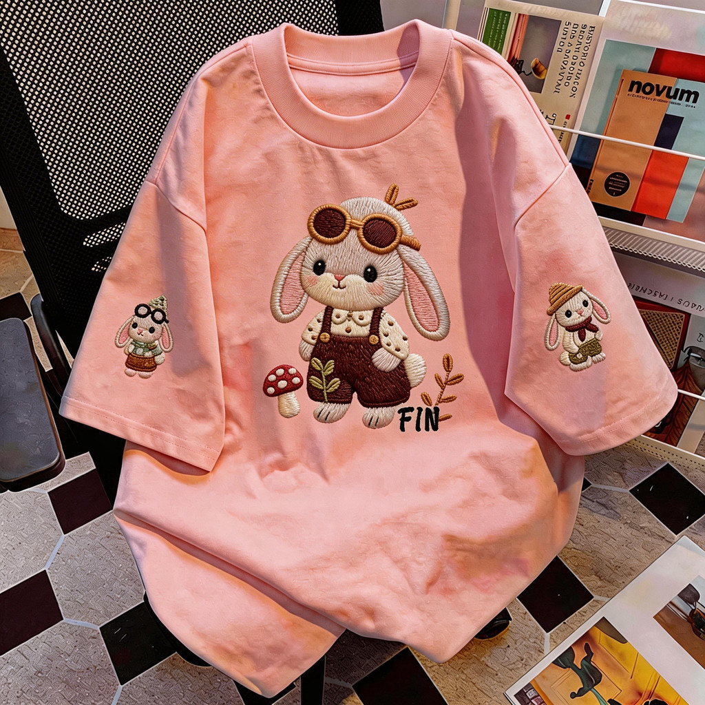 TEE·SHOP🍀เสื้อยืด oversize เสื้อเท่ๆ เกาหลี 