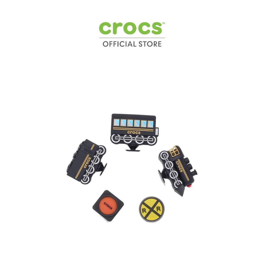 CROCS ตัวติดรองเท้า JIBBITZ™ 3D LIGHTS UP TRAIN 5 PACK รุ่น 10017768 - MULTICOLOR