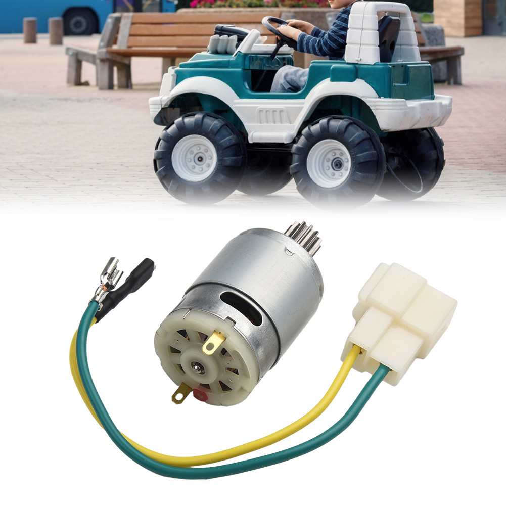 มอเตอร์รถยนต์ไฟฟ้าสําหรับเด็กที่ทรงพลัง 550 RS390 RS380 12V 6V DL555 24V