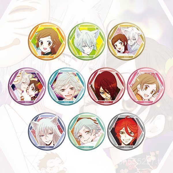 ขายร้อน Vitality สาว Fate Tieshen อะนิเมะ Merchandise Tinplate Badge Bawei Taoyuan Nanai Miki Bar Ch