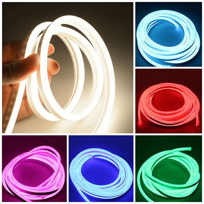 LED Neon Flex Light 220V ไฟแถบนีออน กันน้ำกันแดด ใช้ง่าย ไฟเส้น led ไฟนอกบ้าน ไฟในบ้าน ไฟแต่งห้อง