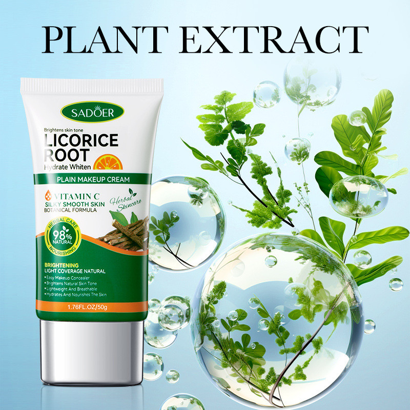 SADOER Licorice VC Moisturizing Whitening Cream Rejuvenating Brightening Cream