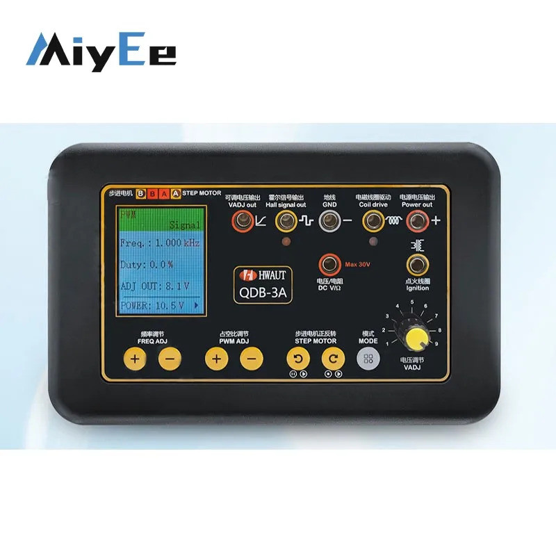 QDB-3A รถยนต์ Actuator ไดรฟ์เครื่องตรวจจับ DC9-24V 100W แรงดันไฟฟ้าคอยล์จุดระเบิดเครื่องทดสอบหัวฉีดพ