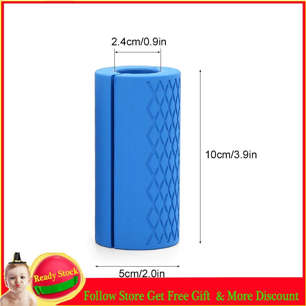 Punkstyle Punkstyle 1 PC ยางหนา Barbell Grips Hand Protector Biceps Curl Triceps ออกกำลังกายสำหรับดั