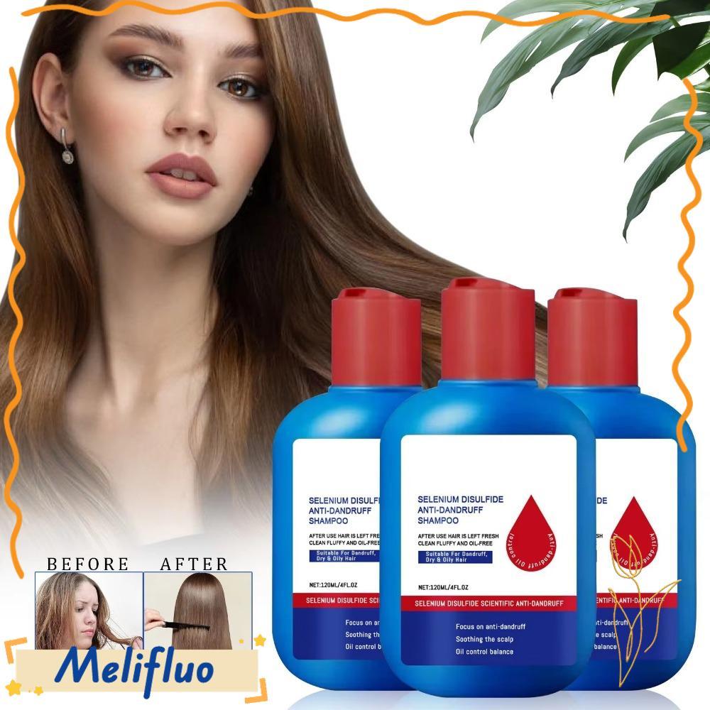MELIFLUO Nipori Shampoo, Oil Control 120ml Selenium Sulfide Shampoo, 2025 Anti-Dandruff Refreshing C