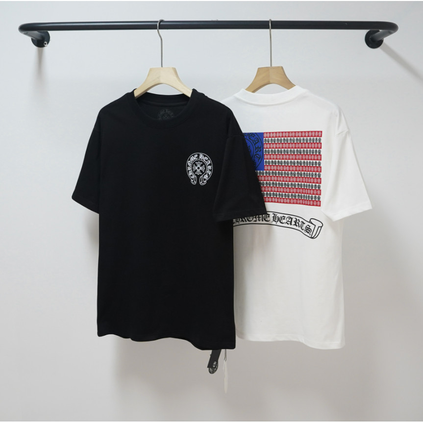 เสื้อยืดออกแบบทันสมัยสำหรับทั้งชายและหญิง ลายเกือกม้าแบบสันสกฤต พิมพ์บนผ้าฝ้ายแท้ สวมใส่ง่าย และทรงสั้น