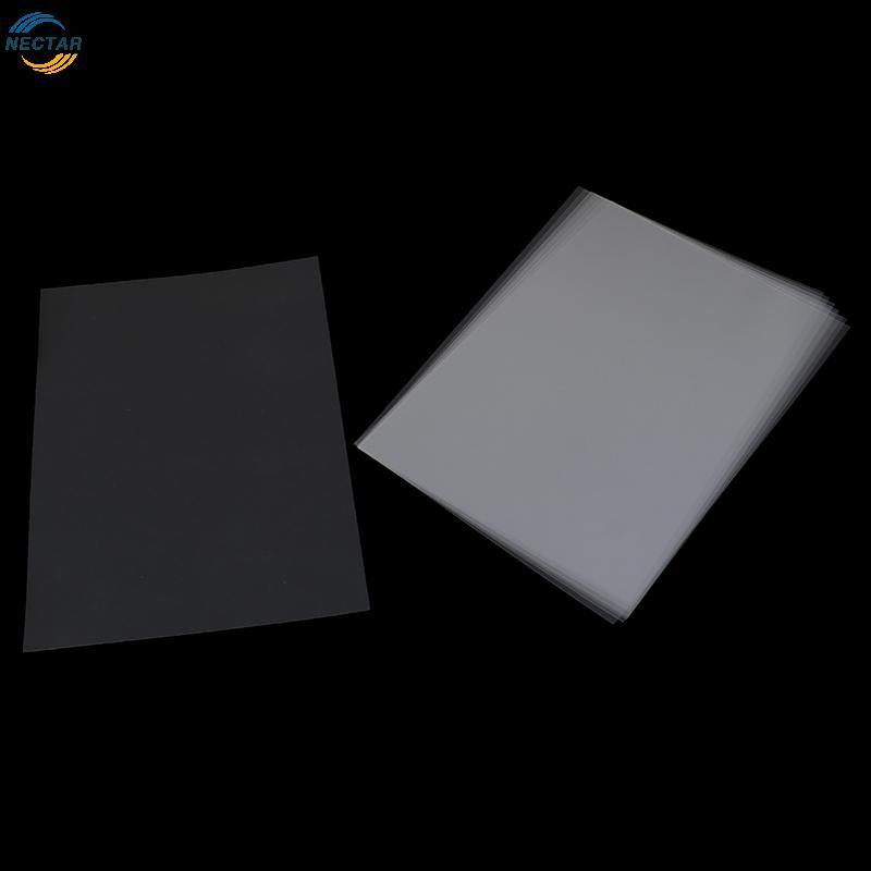 TAR 10pcs A4 Inkjet Laser Printing Transparency Film กระดาษถ่ายภาพ PCB Stencils N