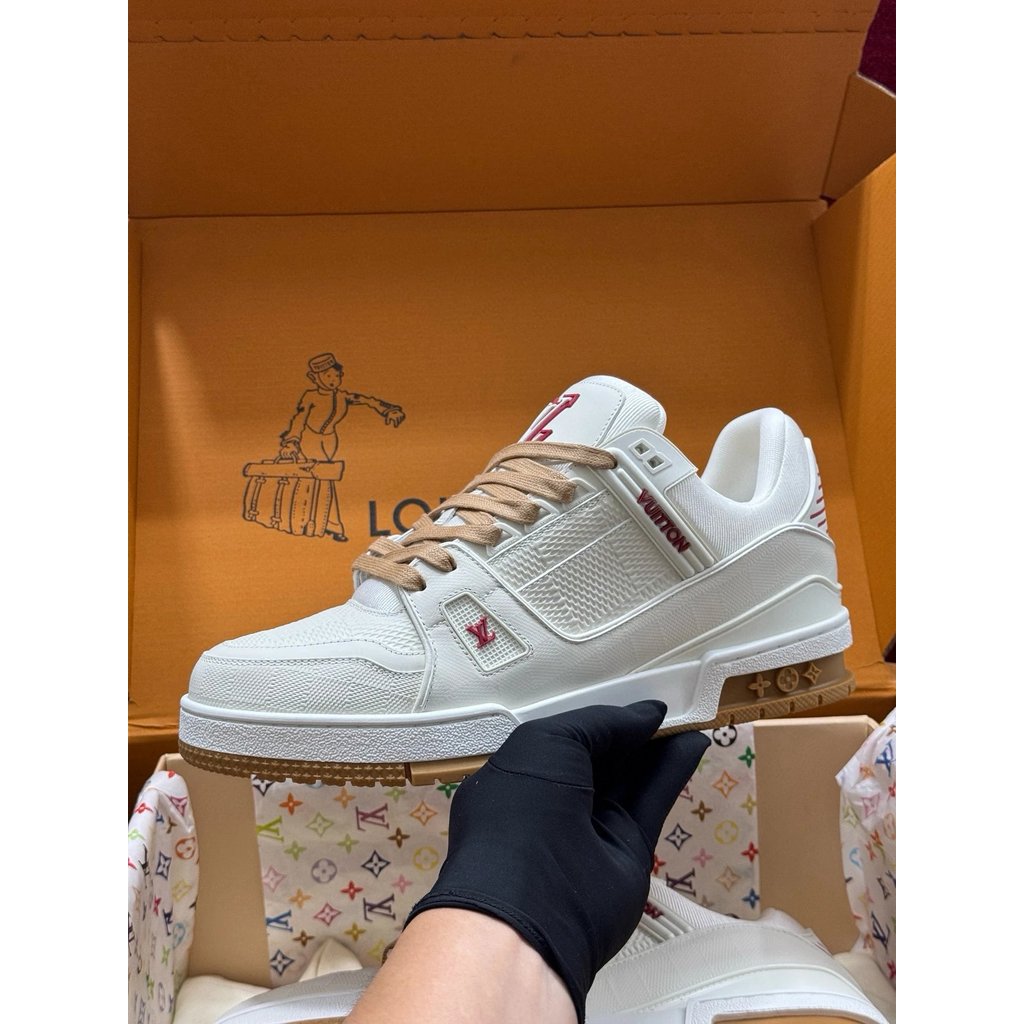 ใหม่ Louis Vuitton Louis Vuitton สินค้าใหม่หนาSoled Heightening Daddy รองเท้า Wave รองเท้ารองเท้ากีฬ