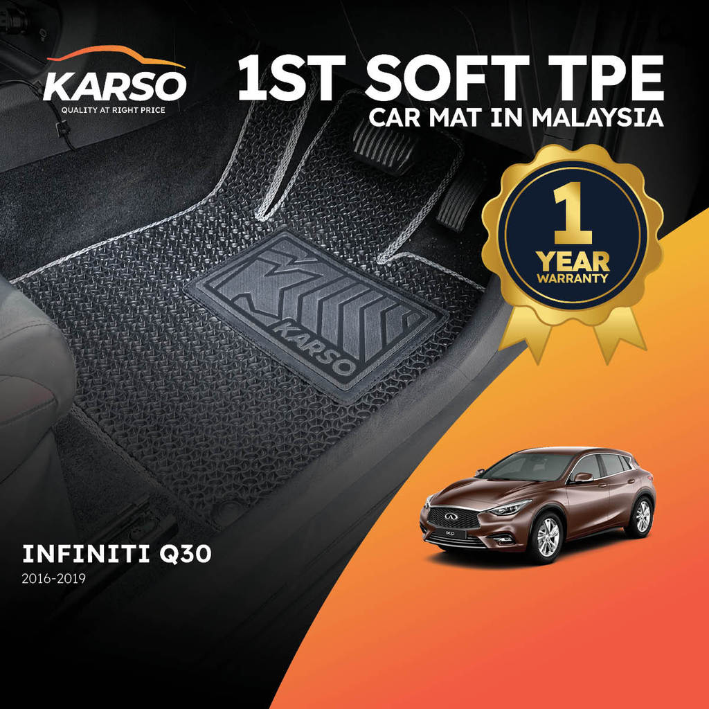 Karso Karpet Kereta พรมรถยนต์ Infiniti Q30 (2016-2019)