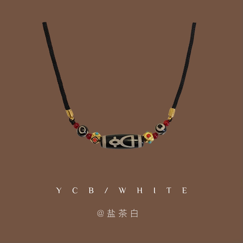 สร้อยคอลูกปัดลมชาติพันธุ์สีแดงสีแดงสร้อยคอลูกปัดขนาดเล็ก sgh88988.my20260323