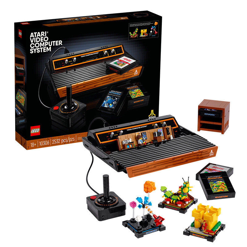 Spot Goods# 10306Atari2600Game console children's building block assembly toy gift0313hw