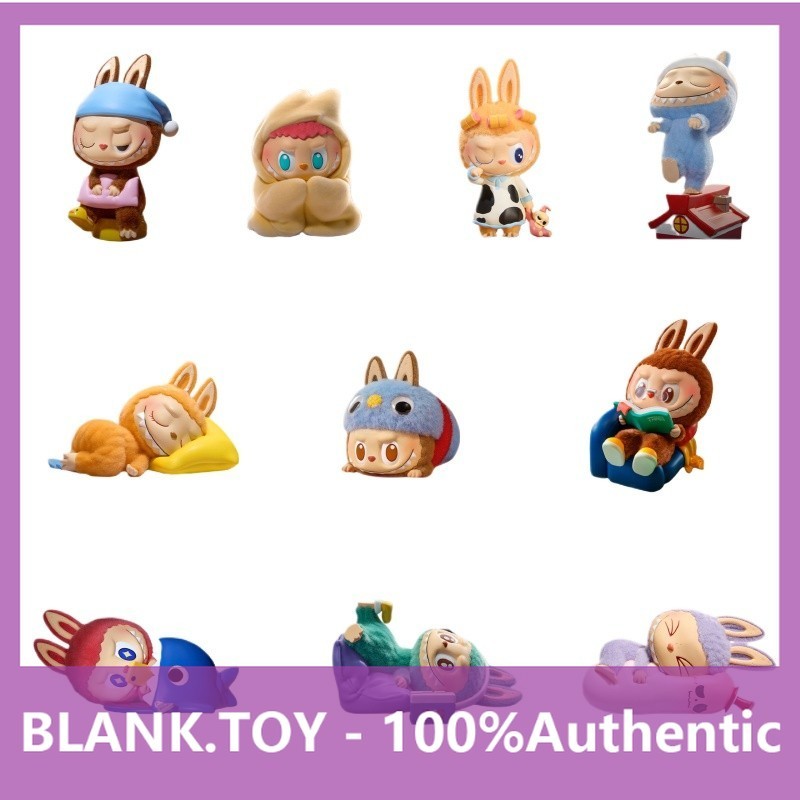POPMART LABUBU Early Morning A Little Series Mystery Box Decorative