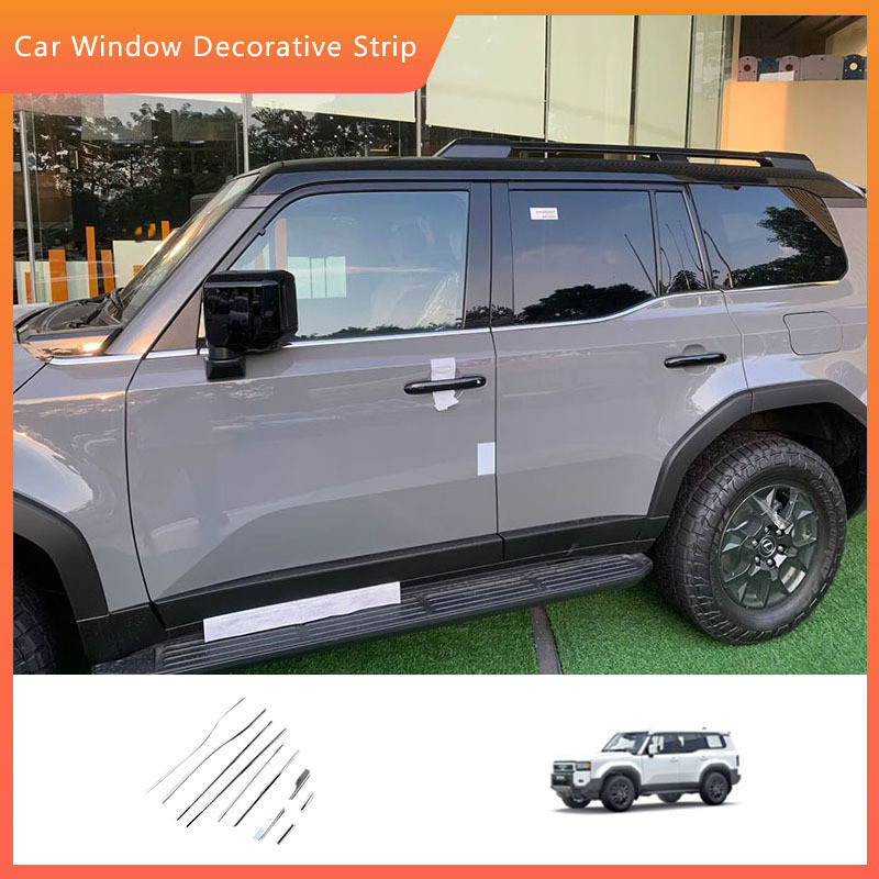 เหมาะสําหรับ Toyota24 Domineering Prado Window Trim Land Cruiser Land Cruiser LC250 สินค้าคุณภาพสูงโ