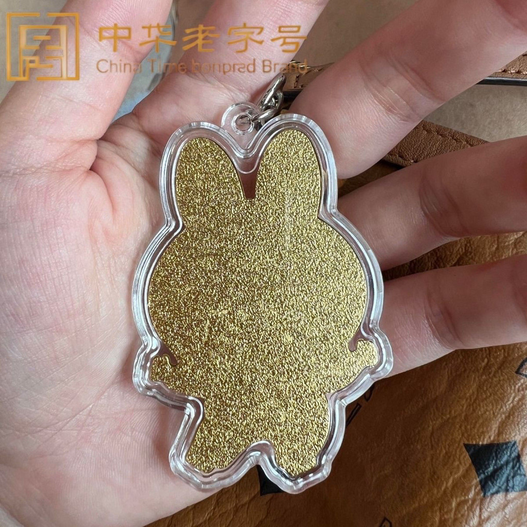 辛有志主推正品足金999卡通包包挂件钥匙扣书包挂饰送女友Authentic Full Gold 999 [Labu]Hom FV6EKlie8k0316