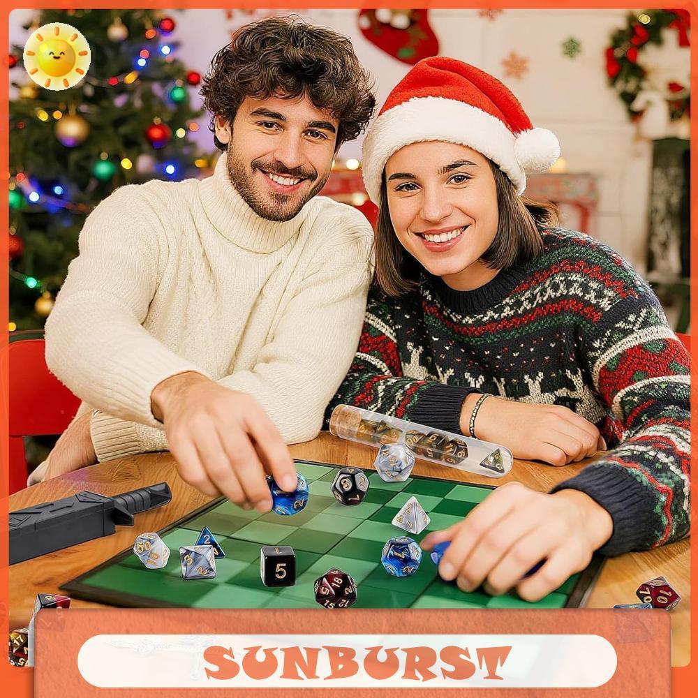 Dice Set Advent Calendar 2025 Christmas Advent Calendar สําหรับนักเล่นเกมผู้เล่นบทบาท
