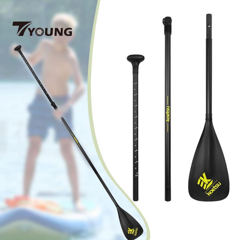 [มีจําหน่าย] Kayak Paddle แบบพกพาที่ถอดออกได้ Oar PP Blade Board Paddle สําหรับ Stand Up Paddle Boar