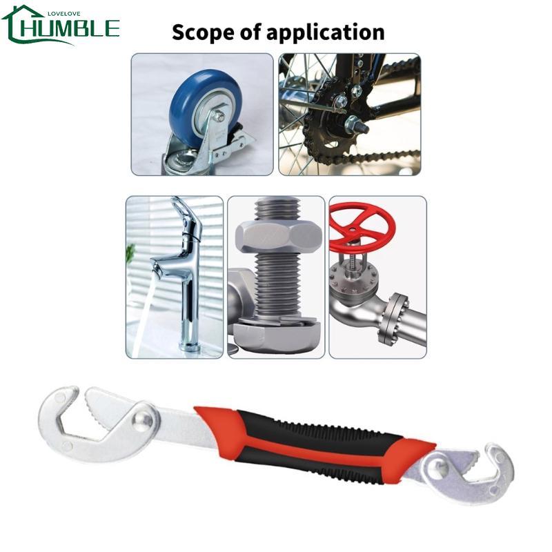 Adjustable Spanner Universal Wrench Quick Multifunction Grip Opening Wrench