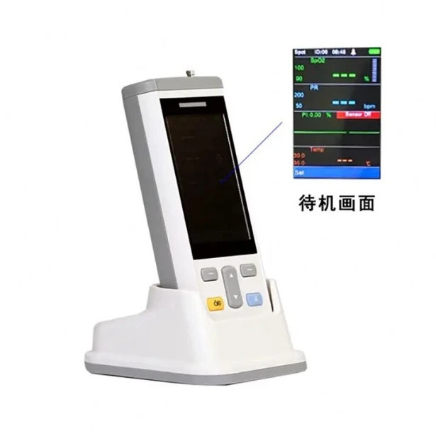 เครื่องวัดผู้ป่วยแบบใช้มือถือ Oximeter Vital Signs Monitor Wifi Pulse Oximeters พร้อมจอภาพ