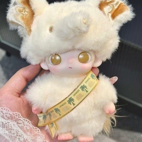 พร้อมส่ง Dimoo Thailand 50th Anniversary Limited Vinyl Doll Doll Doll White Elephant Pendant