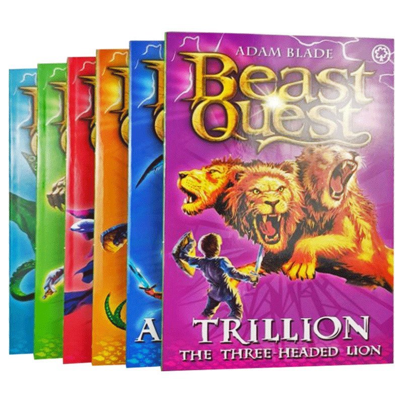 Afatia Volume 2 Set 7-12 English Beast Quest Series 2 เวอร์ชันภาษาอังกฤษ