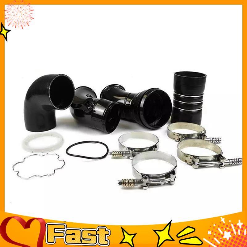 BC3Z-6F073-A รถเย็นด้านข้าง Intercooler ชุดท่อสําหรับ F-450 F-550 2011-2016
