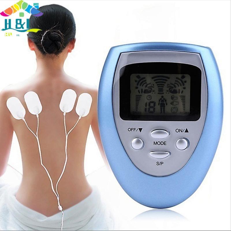 H&L TENSE เครื่องกระตุ้นกล้ามเนื้อเครื่องนวดชีพจรอิเล็กทรอนิกส์ 8 โหมด EMS การฝังเข็มไฟฟ้า Therapy ก