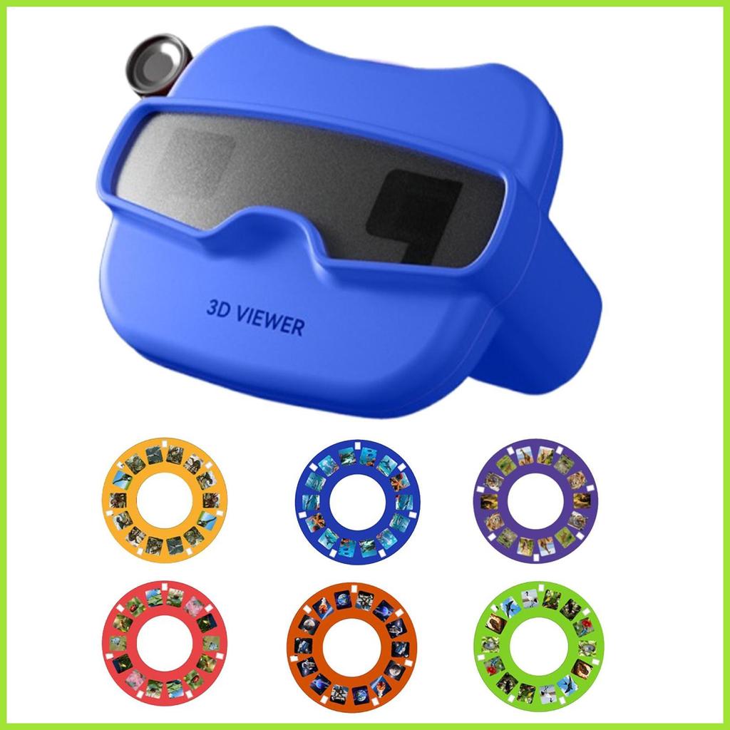 View Finder การศึกษา Discovery STEM ของเล่น 3D Reel Viewer สําหรับ 3 ปีเด็กชายหญิงห้องเรียนกลางแจ้ง 