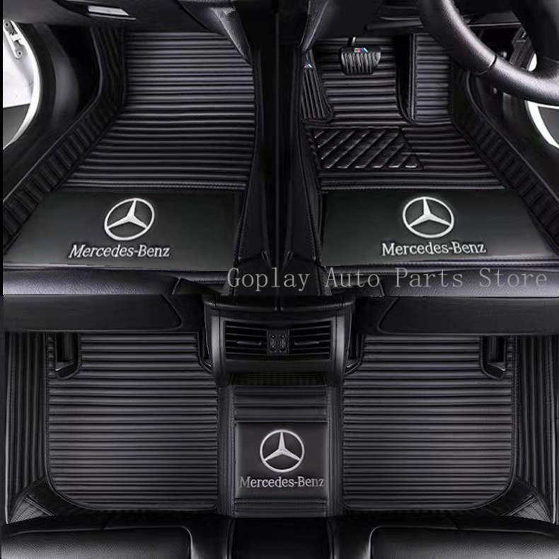 Mercedes-Benz GLS X166 X167, G-Class, R-Class, SLC R172 พรมรถยนต์หางเสือขวา/พรมปูพื้นรถยนต์/หนังกันน้ํา