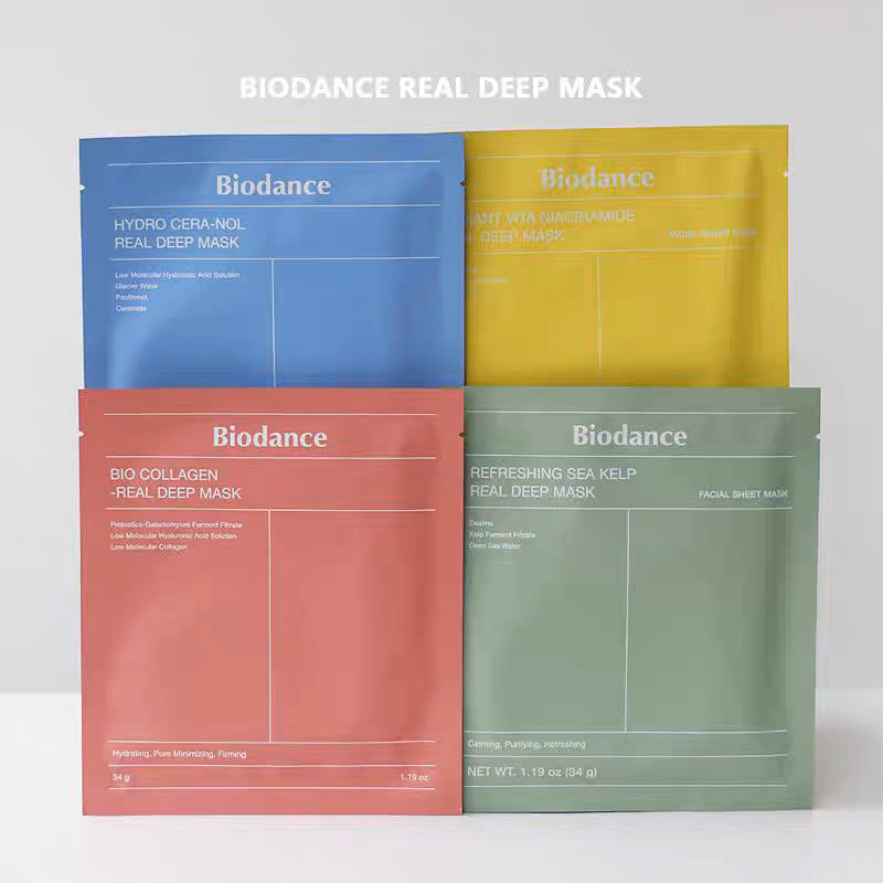มาร์คหน้า มากส์หน้า Biodance Korea Biodance Collagen Deep Mask Moisturizing Overnight Hydrogel Mask 