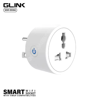 [ 1 ชิ้น ] GSH-SS16A (LSP-A6) ปลั๊กไฟ ปลั๊กอัจฉริยะ ควบคุมผ่านแอพ Tuya smartlife Wi-Fi Smart Plug 16A 240V สั่งงานด้ว...