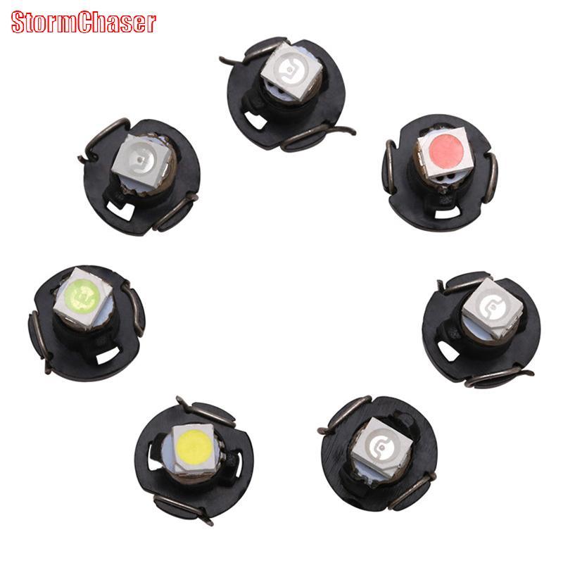 [Storm-t] 10PCS LED T3 T4.2 T4.7 เมตรหลอดไฟเครื่องมือ 3528 Neo Wedge คําเตือนสวิทช์วิทยุแดชบอร์ดไฟแส