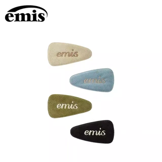 【Hello Honey Girl】Emis เครื่องประดับผม วัสดุผ้าลูกฟูก สไตล์ Emis แฟชั่นหวาน สไตล์ดาราอินเทอร์เน็ต ตัวอักษรบ้านแบรนด์ กิ๊บติดผม ที่คาดผม ผ้าฝ้ายคุณภาพดี ไม่ฝัง ญี่ปุ่นและเกาหลี