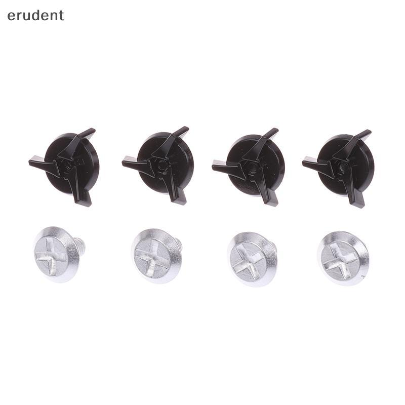 Erudent 8 ชิ้น/เซ็ต Motocross หมวกอุปกรณ์เสริมสกรูสกรูพิเศษสําหรับ Off Roads หมวกกันน็อคอลูมิเนียมหม