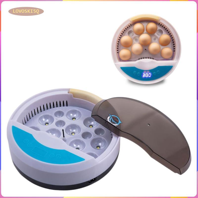 [lovoski5q] เป็ดไก่อัตโนมัติ 9Eggs Incubator US Plug สําหรับนกไก่เป็ดห่าน