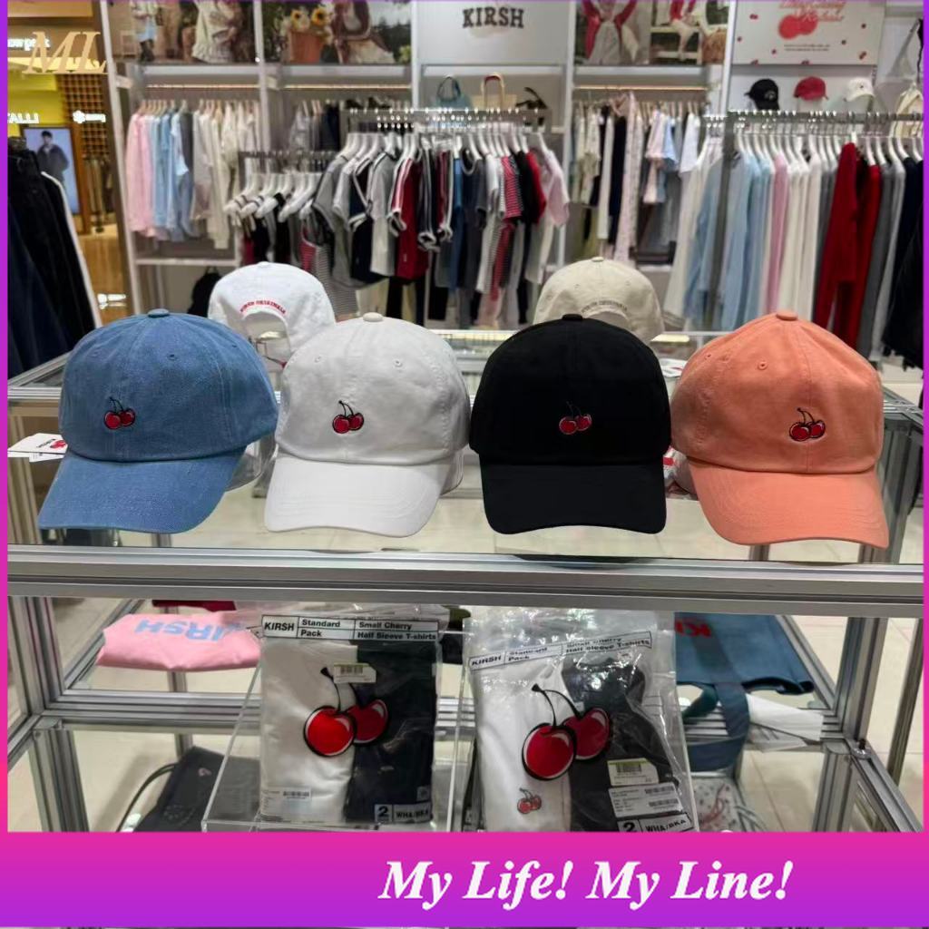 ML1 KIRSH Small Cherry Logo Ball Cap K-FASHION J6142KHT01IBA